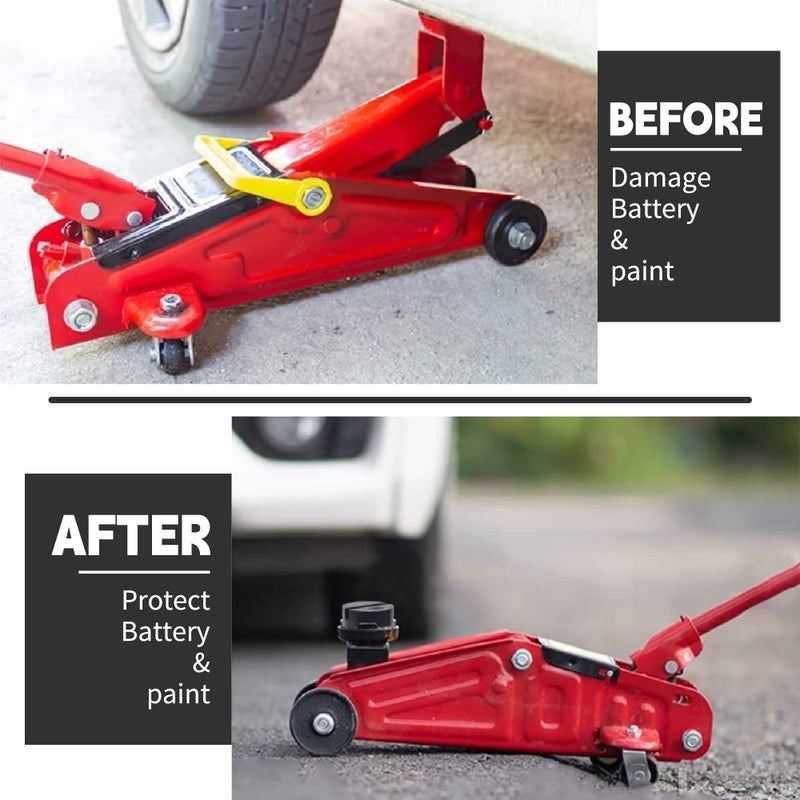 DEDC Floor Jack Pad Universal Jack Stand Rubber Pinch Protector Car Adapter 1 Pack, Oil Change Mush Haves, Change Tire Repair Tires Oil Must Have, for Car SUV Truck Pickup Sedan MPV Wagon - Image 4